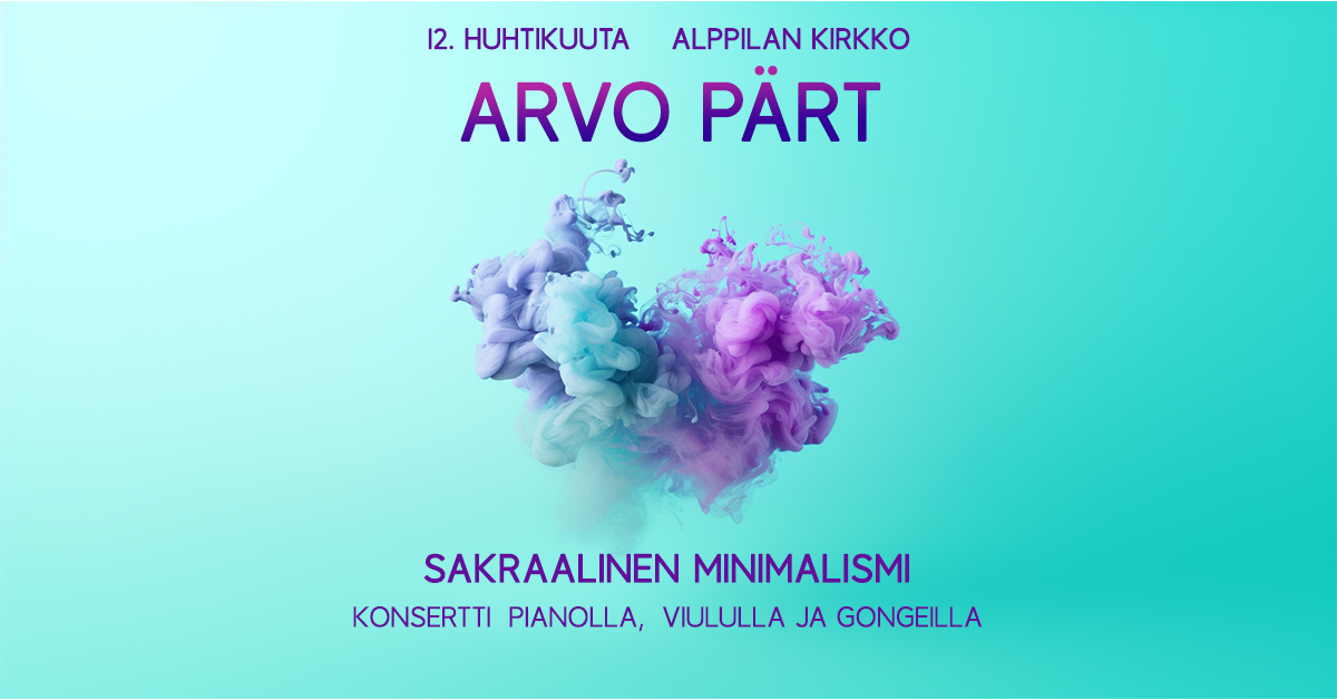 Arvo Pärt. Sakraalinen minimalismi / Helsinki